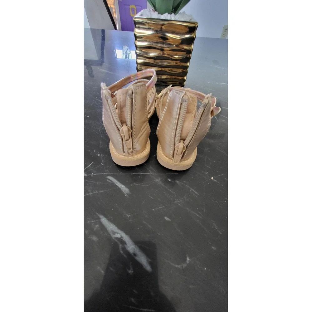 Jumping Beans, Toddler girl's gladiator sandals. - Picture 3 of 6